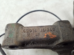 NISSAN Qashqai (2006–2013) Priekšējā rumbas celms bez gultņa 40014JD040 - 4