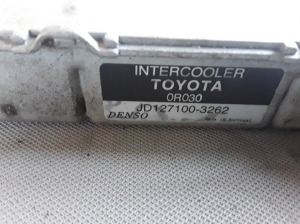 TOYOTA Avensis T27 (2008–2019) Vahejahuti radiaator JD1271003262 - 3