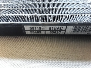 Jeep Grand Cherokee WK (2004–2010) Kliimaradiaator 55115918AC - 2