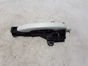Rear side door exterior handle and its parts