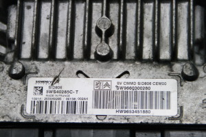 Citroen C3 (2002–2009) Motorsteuergerät 9653451880 - 3