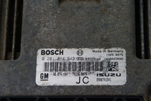 Opel Astra H (2004–2010) Motorsteuergerät 98074154 - 3