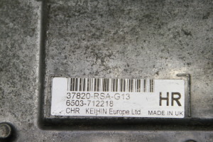 Honda Civic VIII (2005–2012) Motorsteuergerät 37820RSAG13 - 3
