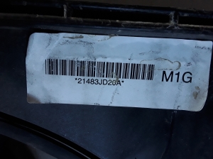NISSAN Qashqai (2006–2013) Dzesēšanas ventilators un tā daļas 21483JD20A - 3