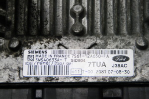 Ford Fusion (2005–2012) Engine control unit 7S6112A650FA - 4