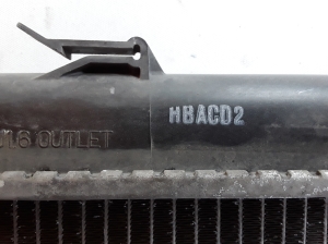 Kia ceed (2006–2012) Dzesēšanas radiators HBACD2 - 2