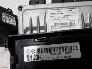 RENAULT Clio III (2005–2012) Kit calculateur ECU et verrouillage - 2