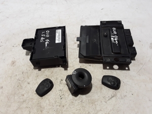 RENAULT Clio III (2005–2012) Kit calculateur ECU et verrouillage - 4