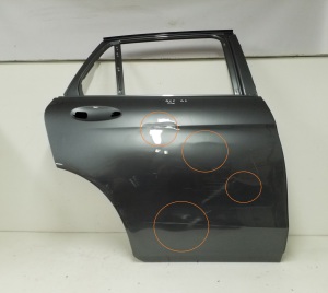 Mercedes Benz GLC-Class 253 (2015–2019) Tagumised küljeuksed A2537320410 - 5