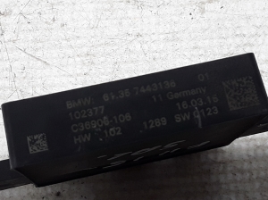 BMW 5 SERIES F11 (2010–2017) Control unit 7443136 - 3