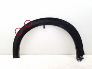 NISSAN Juke F16 (2018–2026) Front fender trim (flare) 638606PA0A - 5