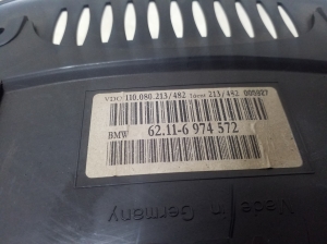 BMW 5 SERIES E61 (2004–2010) Kombiinstrument 6974572 - 5