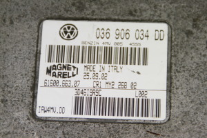 Volkswagen Polo IV (2001–2009) Motorsteuergerät 036906034DD - 2