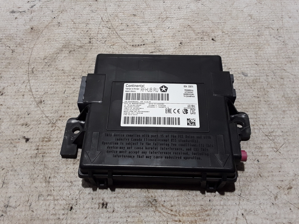 CHRYSLER Pacifica 2 generation (RU) (2016-2023) Other Control Units 68366862AA 22477259