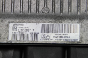 Peugeot 3008 (2009–2016) Engine control unit 9666681180 - 3