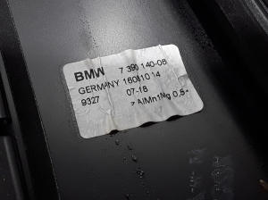 BMW 5 SERIES G31 (2017–2026) Fensterschachtleiste außen Tür hinten 7390140 - 3