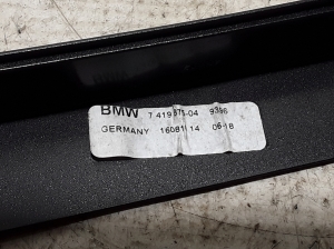 BMW 5 SERIES G31 (2017–2026) Fensterschachtleiste außen Tür hinten 7419875 - 2