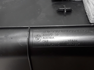 BMW 5 SERIES G31 (2017–2026) Trunk side trim panel 7387486 - 3