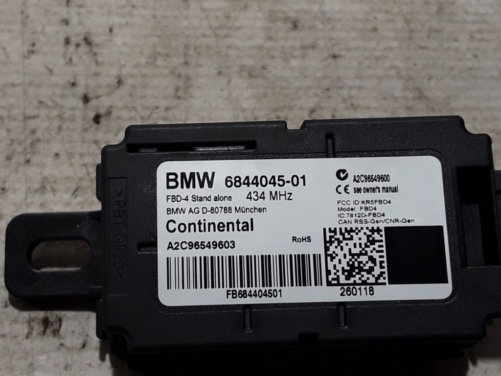 BMW 5 Series G30/G31 (2016-2023) Антенный модуль 6844045 22477019