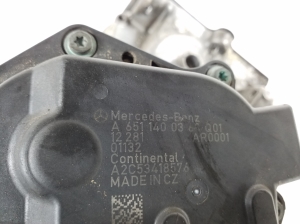 Mercedes Benz B-Class 246 (2011–2017) Ventil Abgasrückführung A6511400360 - 6