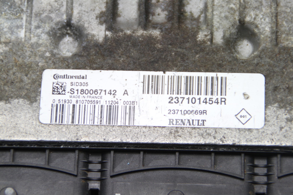 RENAULT Megane 3 generation (2008-2020) Блок керування двигуном ECU 237101454R 24706301