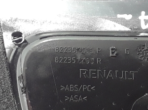 RENAULT Captur (2013–2019) Fensterschachtleiste außen Tür hinten 822351661R - 2