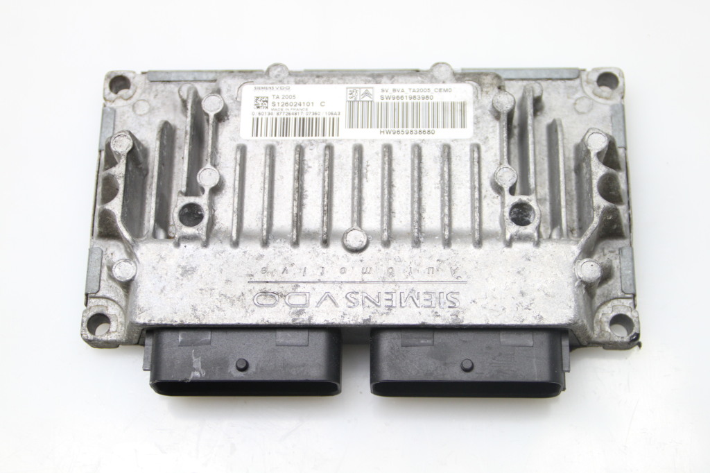 CITROËN C4 1 generation (2004-2011) Motora vadības bloks 9659838680 24903880