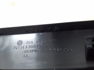 Volkswagen Passat B8 (2014–2023) Dashboard trim 3G1853262 - 2
