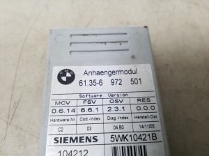 BMW 5 SERIES E61 (2004–2010) Steuergerät 6972501 - 4