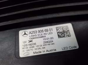 Mercedes Benz GLC-Class 253 (2015–2019) Scheinwerfer vorne A2539066901 - 2