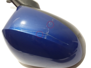 RENAULT Clio III (2005–2012) Side mirror and its parts 8200751681 - 2