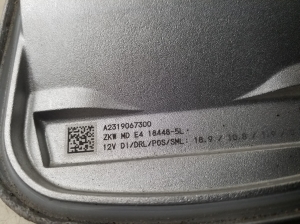 Mercedes Benz SL-Class 231 (2012–2017) Xenon-Steuergerät A2319067300 - 2