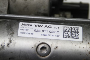 Volkswagen Tiguan (2017–2026) Starteris 02E911022C - 4
