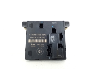   Rear side door control unit 