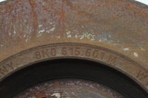 AUDI A6 C7 (2011–2018) Tagumine piduriketas 8K0615601M - 3