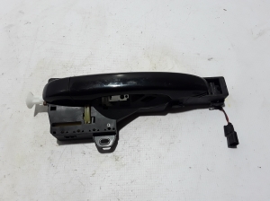   Rear side door exterior handle and its parts  -  