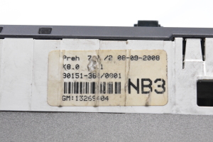 Opel Astra H (2004–2010) Heater control panel 13269404 - 3