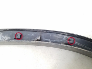 NISSAN X-Trail T31 (2007–2013) Abdeckung Kotflügel hinten 76856JG00A - 2