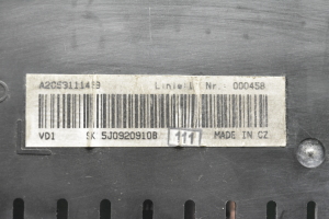 Skoda Roomster (2006–2015) Instrument cluster A2C53111489 - 5
