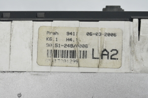 Opel Astra H (2004–2010) Heater control panel 90251248 - 3