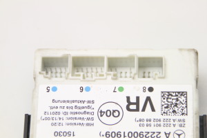 Mercedes Benz C-Class 205 (2014–2021) Priekšējo durvju vadības bloks A2229001909 - 2