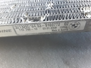 BMW 1 SERIES E87 (2003–2012) A/C condenser 9169772 - 3