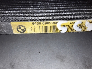 BMW 6 SERIES E63 (2003–2010) Kliimaradiaator 6982908 - 3