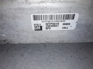 Opel Astra H (2004–2010) Ladeluftkühler 13240831 - 2