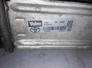 TOYOTA Corola Verso R1 (2004–2009) Vahejahuti radiaator 873067D - 3