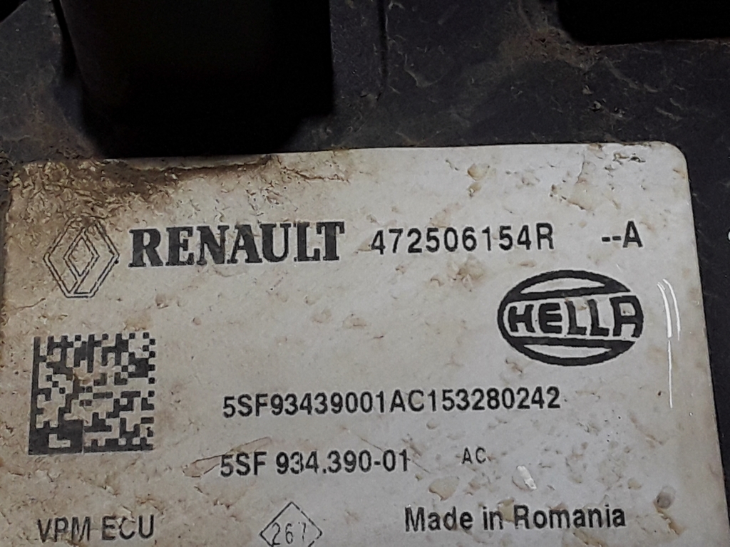 RENAULT Kangoo 1 generation (1998-2009) Citau veidu vadības bloki 472506154R 22479198