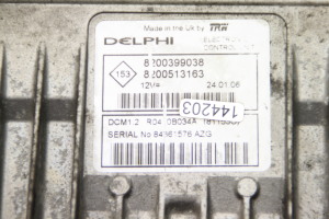 RENAULT Modus (2004–2012) Engine control unit 8200399038 - 4