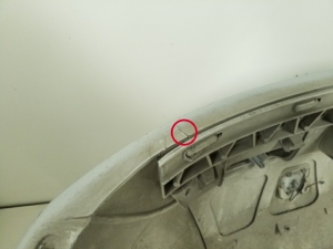 Mercedes Benz S-Class 221 (2005–2013) Aizmugurējais bamperis A2218800140 - 2