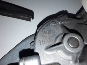 Suzuki Swift IV (2010–2017) Rear wiper motor 3881068L01 - 2