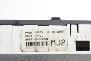Opel Astra H (2004–2010) Heater control panel 90151242 - 2